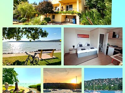 8220 Balatonalmádi Déryné u.4 apartman szállás