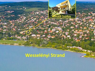 8220 Balatonalmádi Déryné u.4 apartman szállás