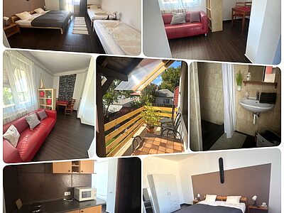 8630 Balatonboglár Erzsébet u.42. apartman szállás