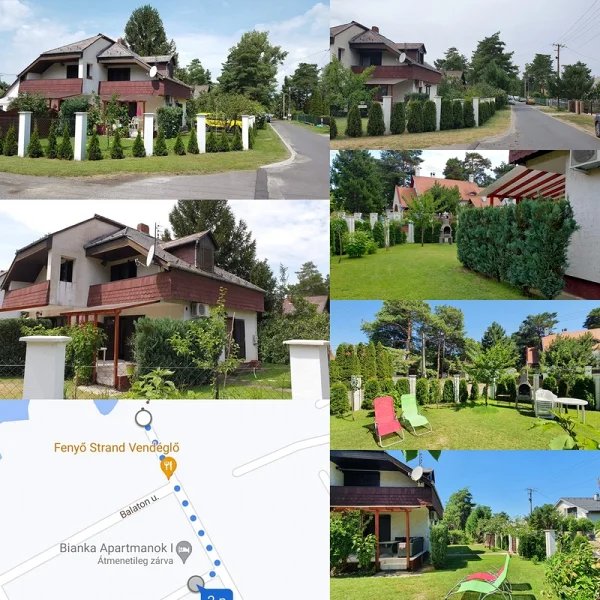 Balatonfenyves apartman kiadó