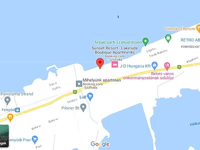 8640 Fonyód Süllő u. 3. 1/16 apartman szállás