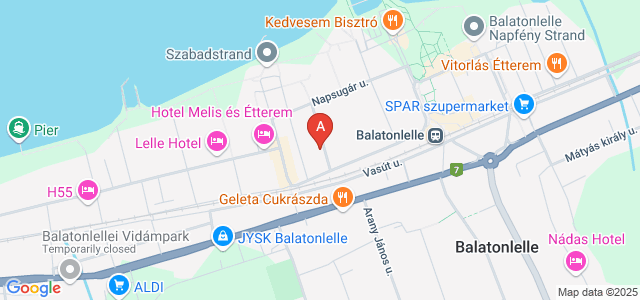 Balatonlellei szállás