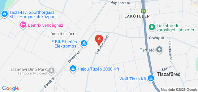 Tiszafüredi szállás