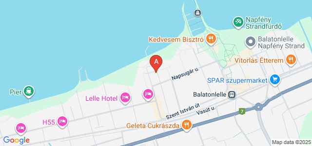 Balatonlellei szállás