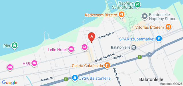 Balatonlellei szállás