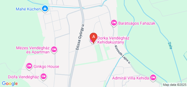 Kehidakustányi szállás