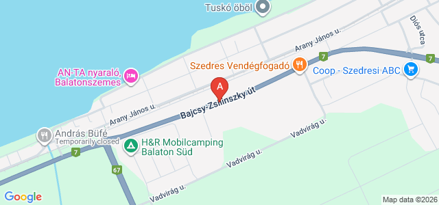 Balatonszemesi szállás