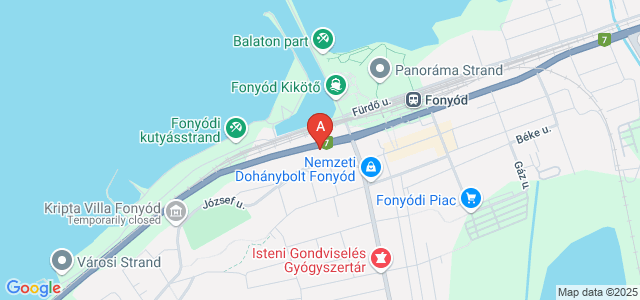 Fonyódi szállás