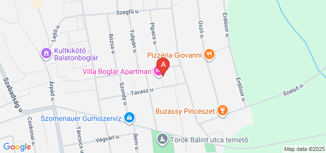 Balatonboglári szállás