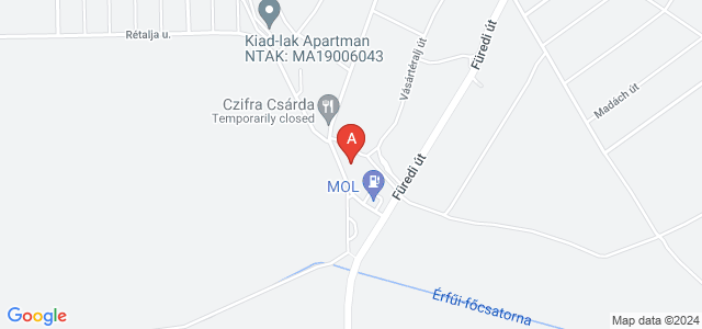 Abádszalóki szállás