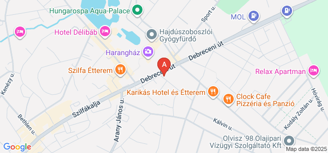 Hajdúszoboszlói szállás