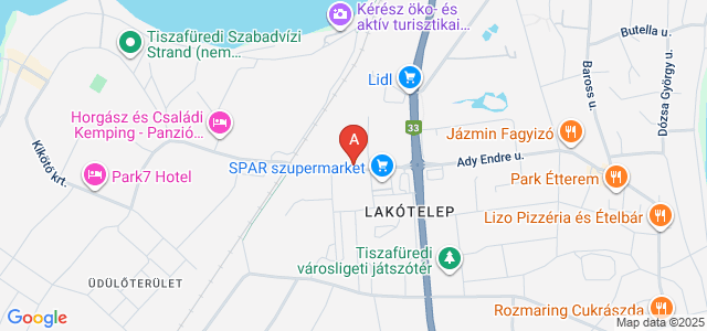 Tiszafüredi szállás