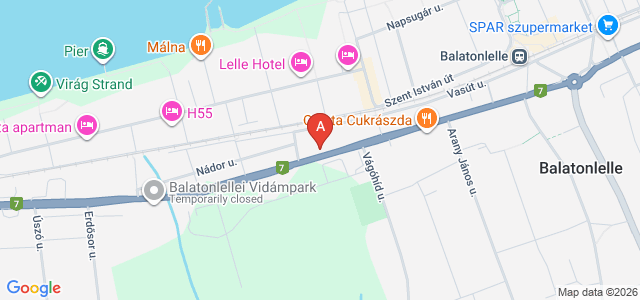 Balatonlellei szállás