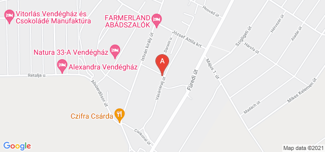 Abádszalóki szállás