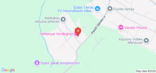 Nagyvázsonyi szállás