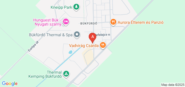 Bük, Bükfürdői szállás