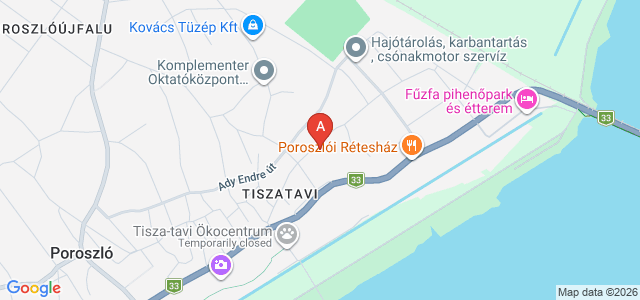 Poroszlói szállás