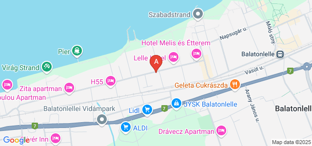 Balatonlellei szállás